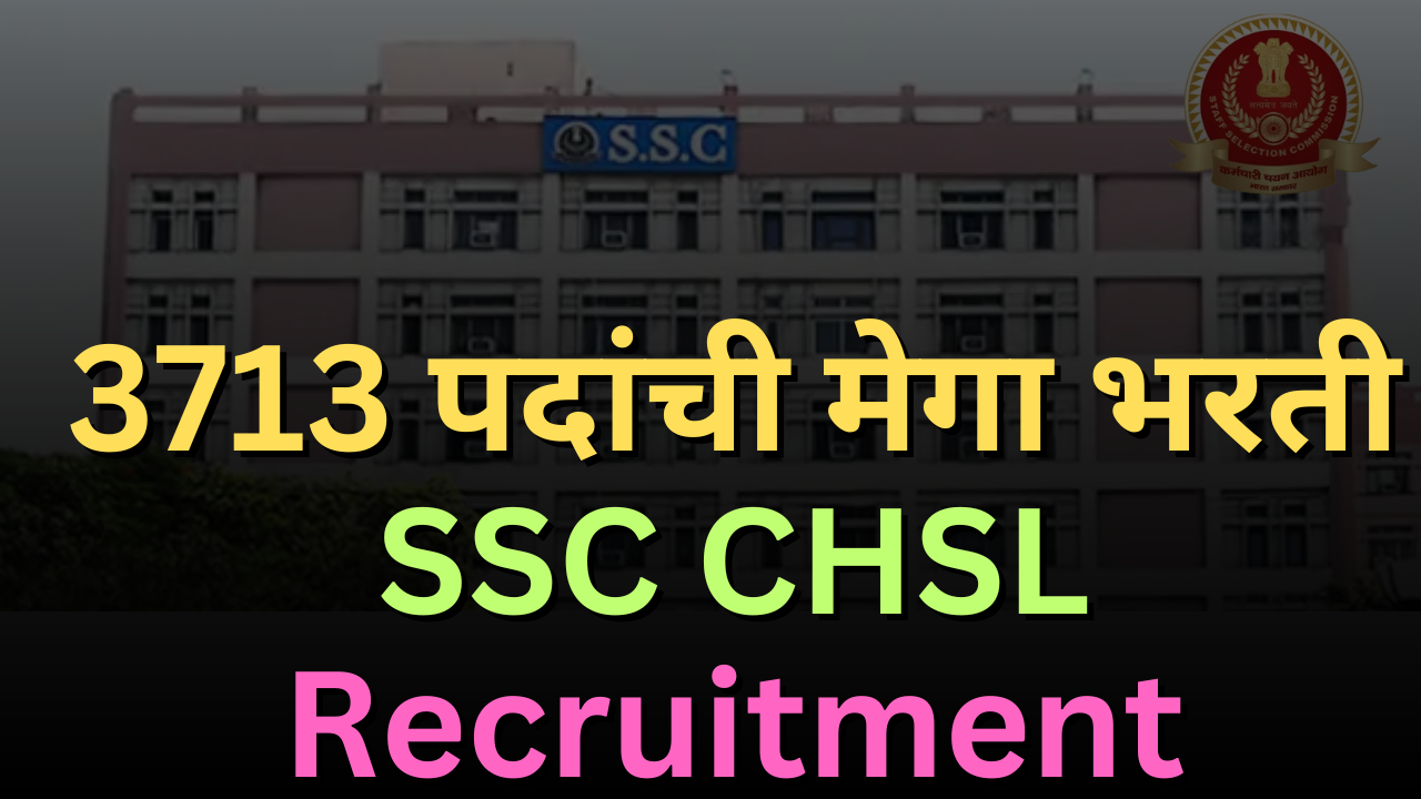 SSC CHSL Recruitment 2024