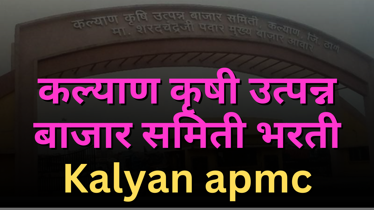 kalyan apmc recruitment 2024