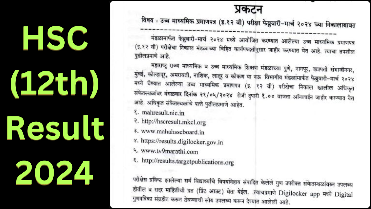 How to Check Maharashtra HSC (12th) Result 2024: A Comprehensive Guide